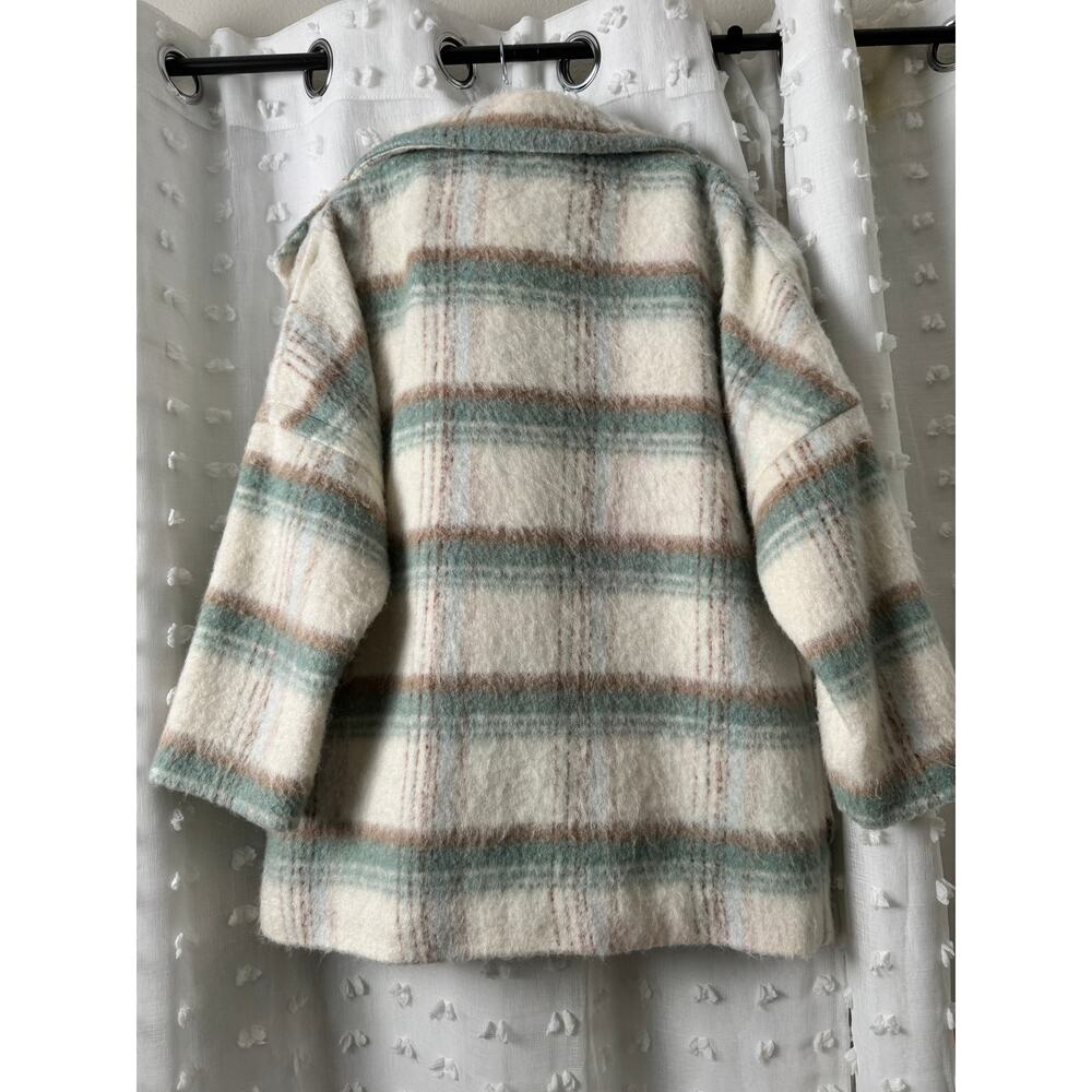Anthropologie Elsa Plaid Coat View 4